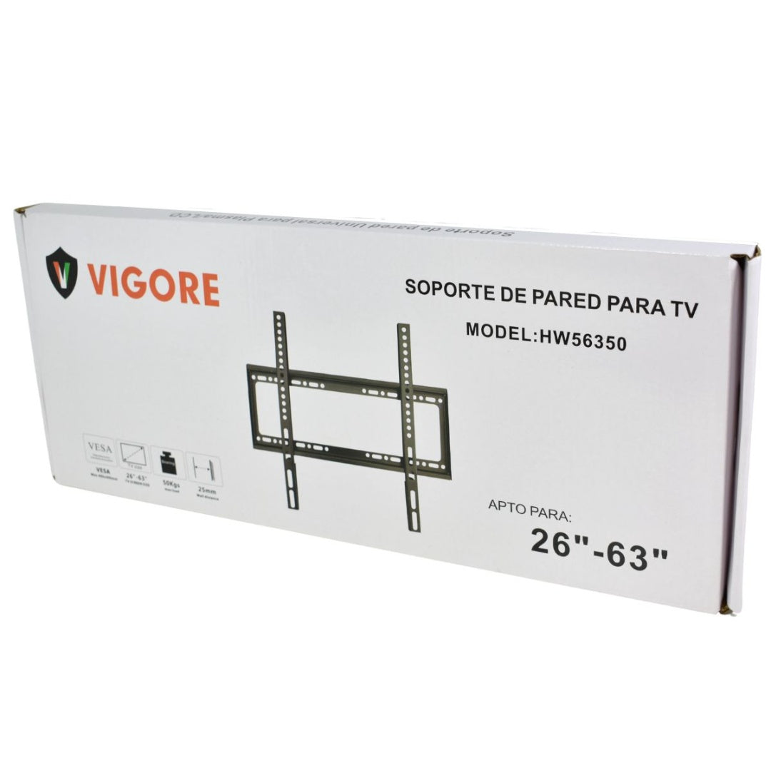 Soporte para TV led 26" a 63". Vigore