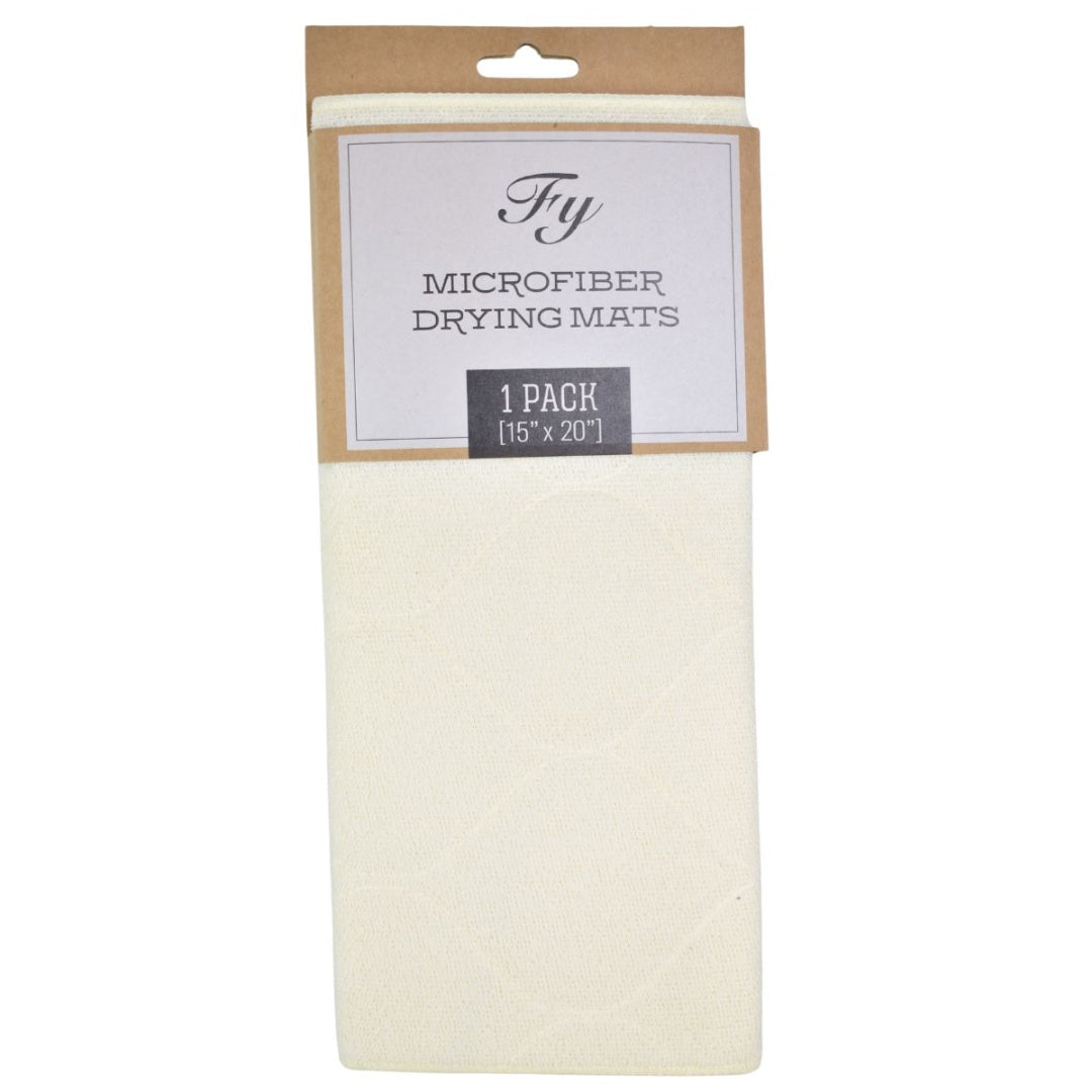 Paño escurridor para vajilla 38 x 50 cm. Crema