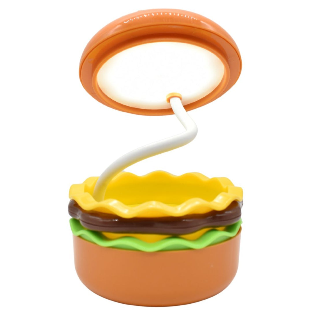 Lámpara flexible hamburguesa 8x7cm.