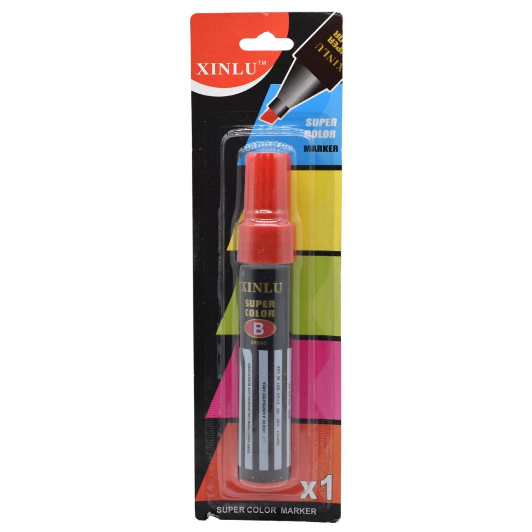 Marcador permanente jumbo rojo
