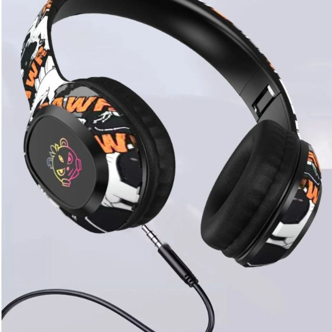 Auriculares Bluetooth gamer RGB