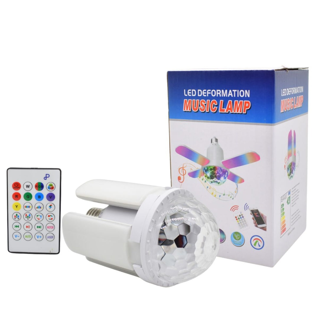 Lámpara RGB parlante con control