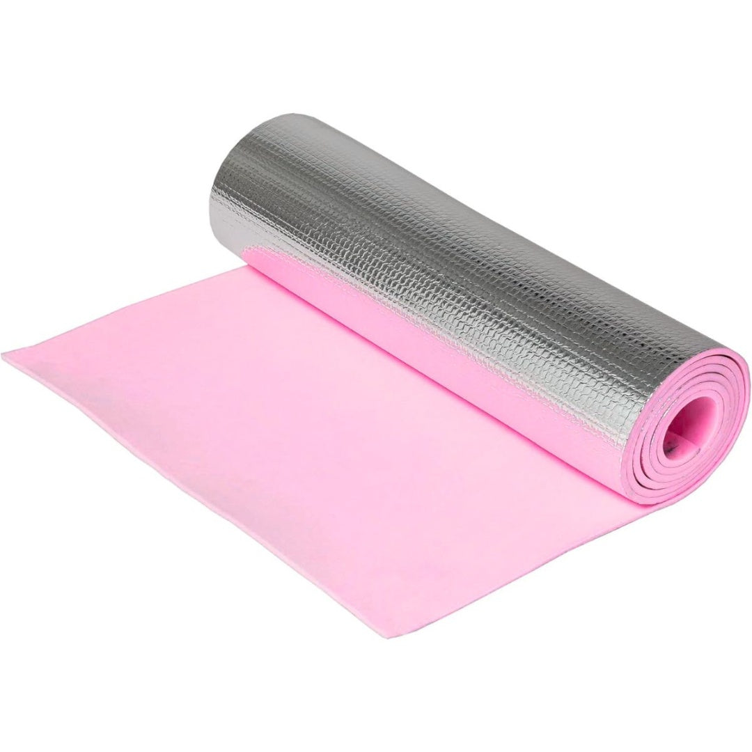 Colchoneta aluminizada rosada 180x50cm. 7mm