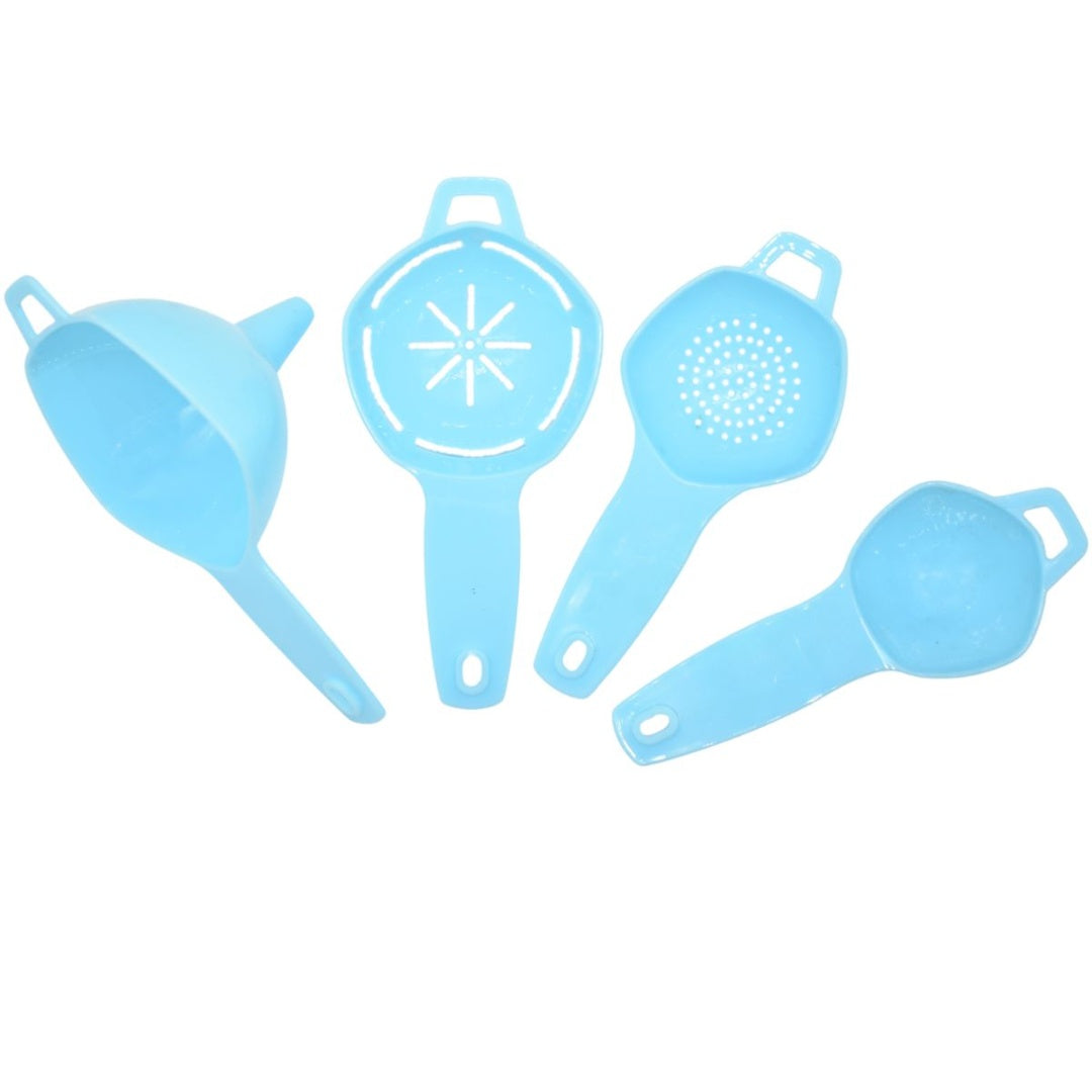 Set de embudo y cucharas 4pcs.