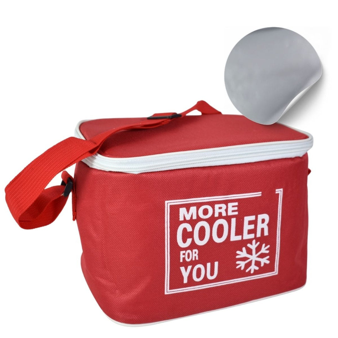Bolso térmico aislante 5L rojo