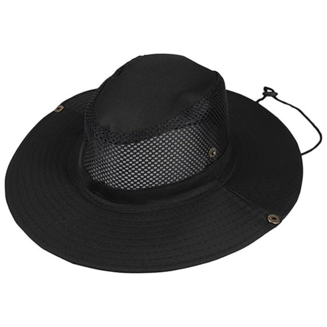 Sombrero capelina negro