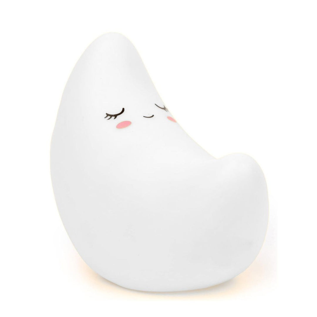 Veladora luna 14 x 8 cm. Blanca