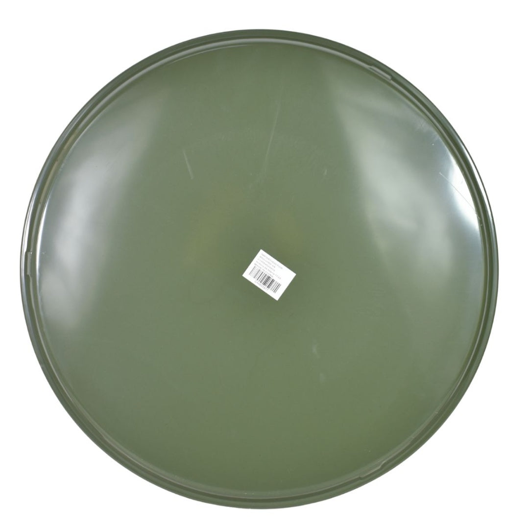Bandeja redonda antideslizante 46x2cm. Verde