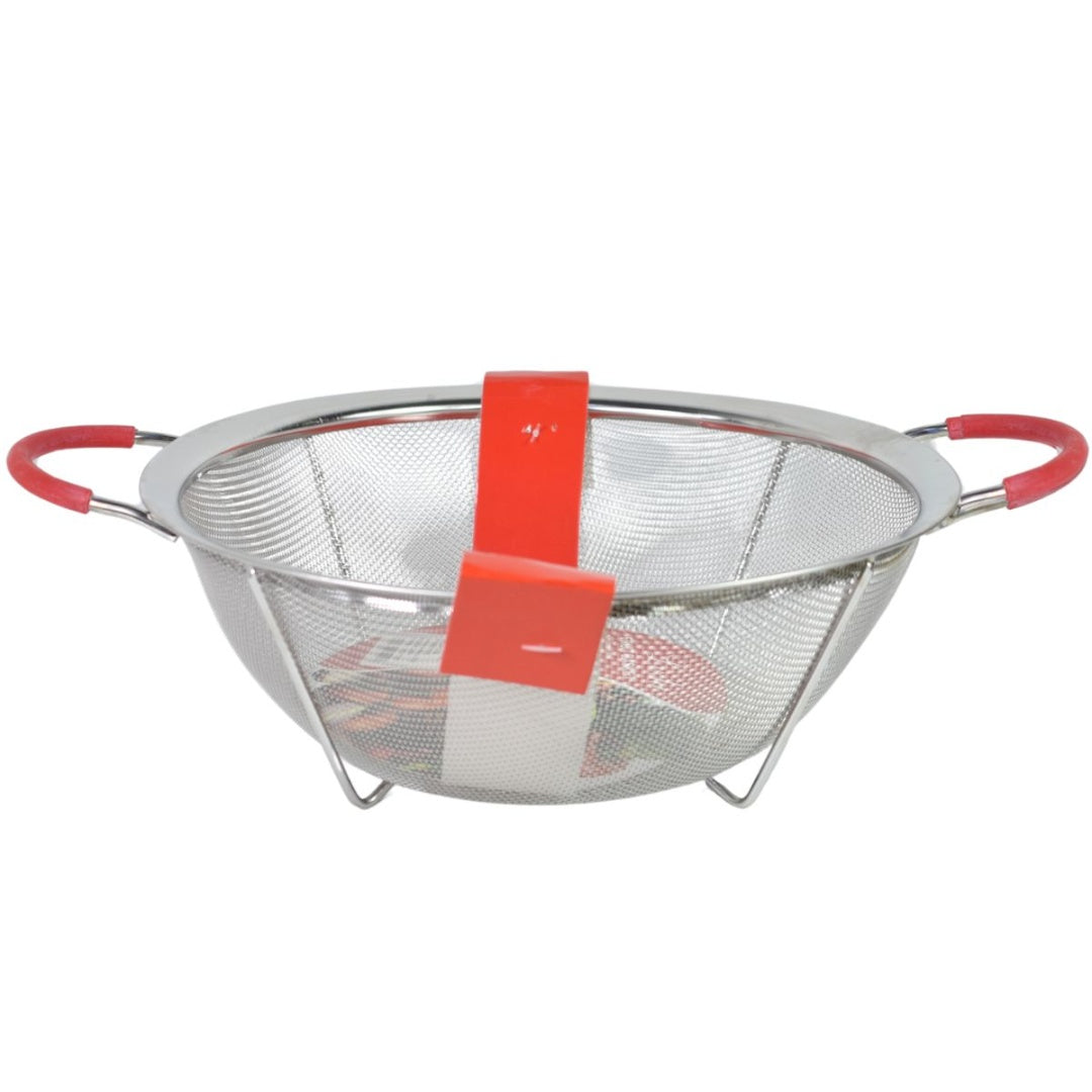 Colador de acero inoxidable 28cm.