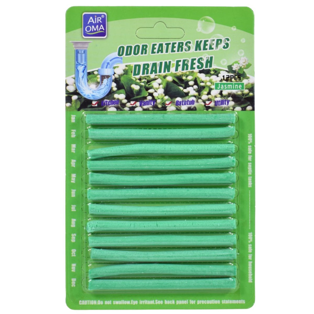 Barras limpiadoras para desagües y tuberías 12pcs. Jazmín