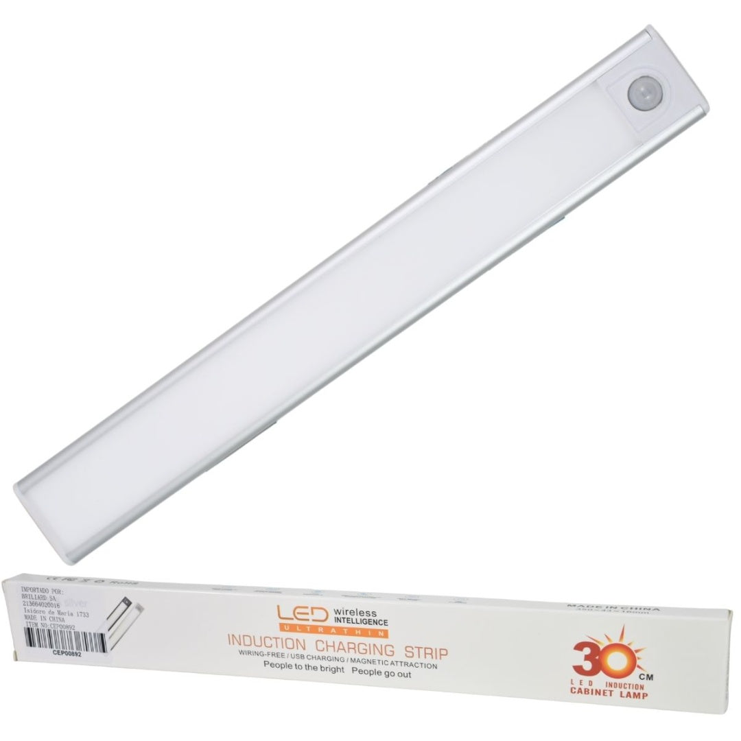Lámpara led inalámbrica recargable 30cm.