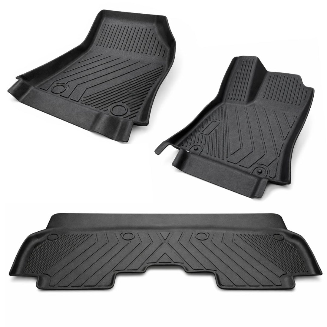 Alfombras bandejas para suelo de vehículos 3pcs.