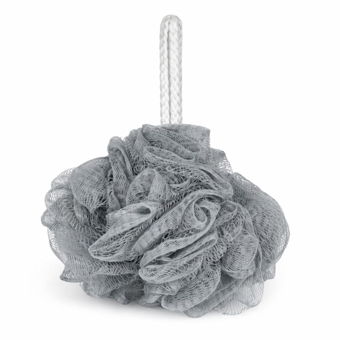 Esponja de ducha gris