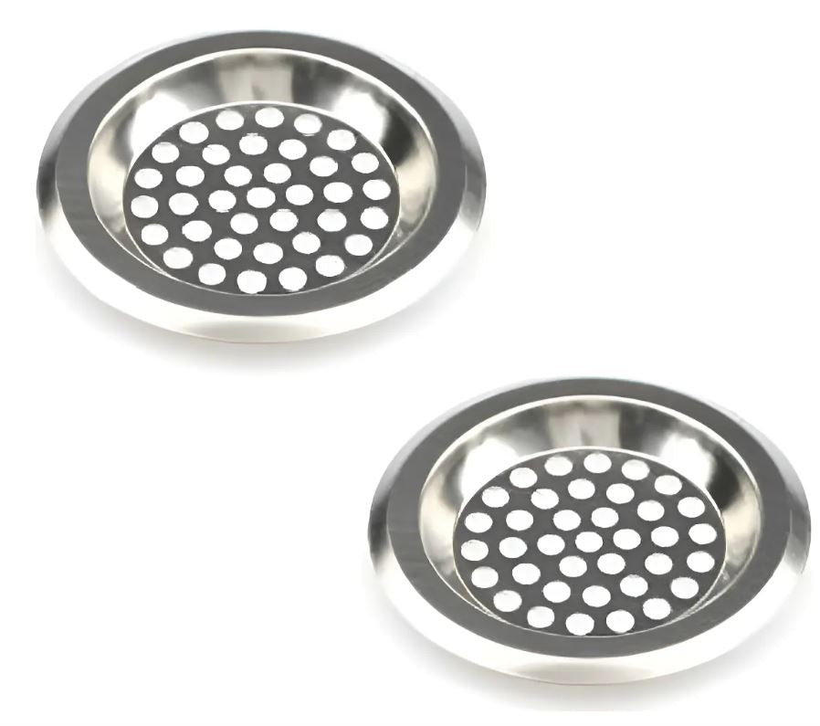 Rejillas de metal para piletas 2pcs.