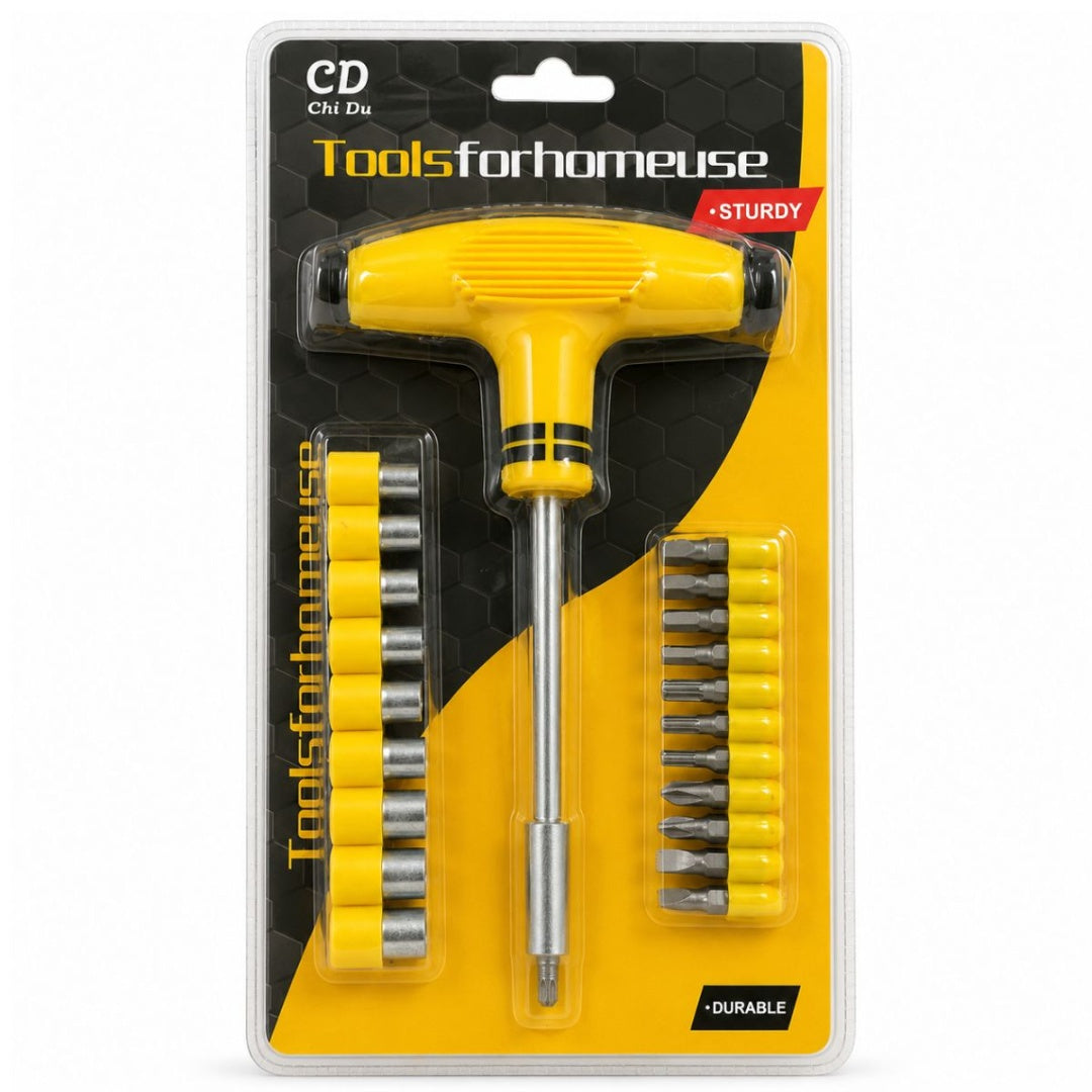 Set destornillador T 21 pcs - 15 x 26 cm