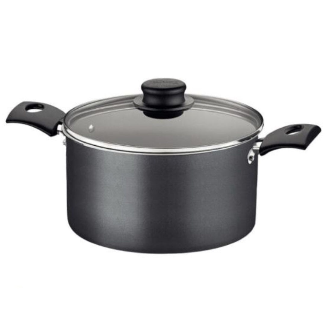Olla alta 24cm Tramontina Turim gris