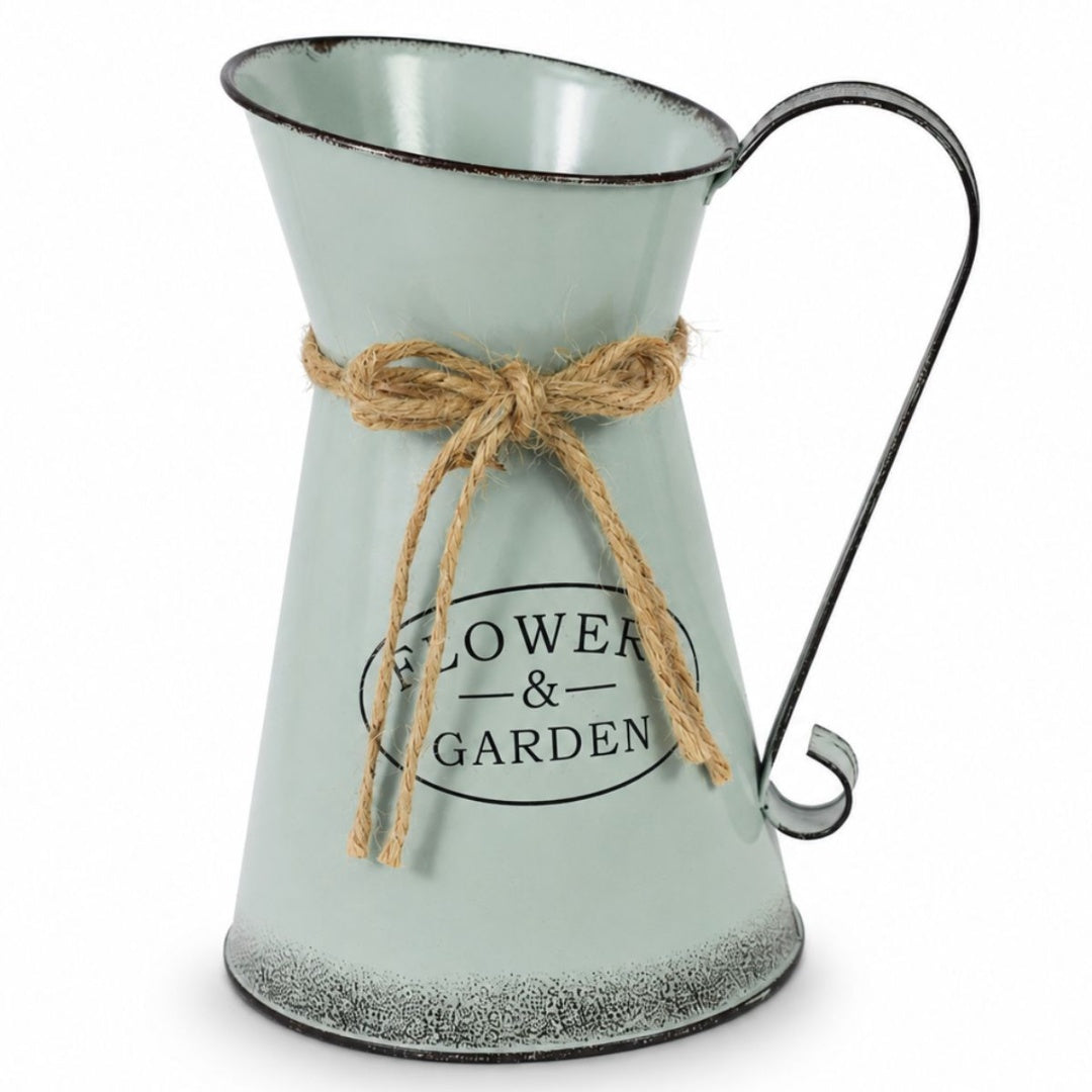 Jarra de metal vintage 20x13cm
