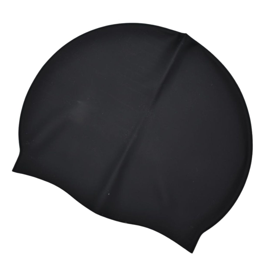 Gorra para natación negra 21.5x18cm.