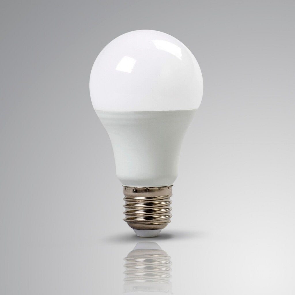 Pack x6 pcs - Lámpara led 12 VOLT E27-10W Luz Fría