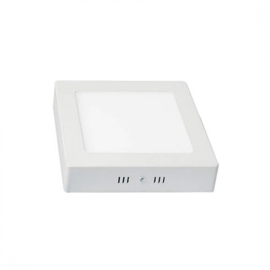 Panel LED 6W, de adosar, aplicar cuadrado BLANCO