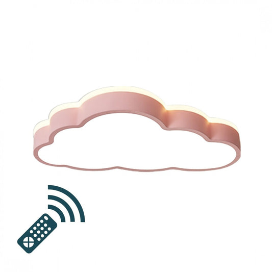 Plafón LED nube a control remoto con funciones
