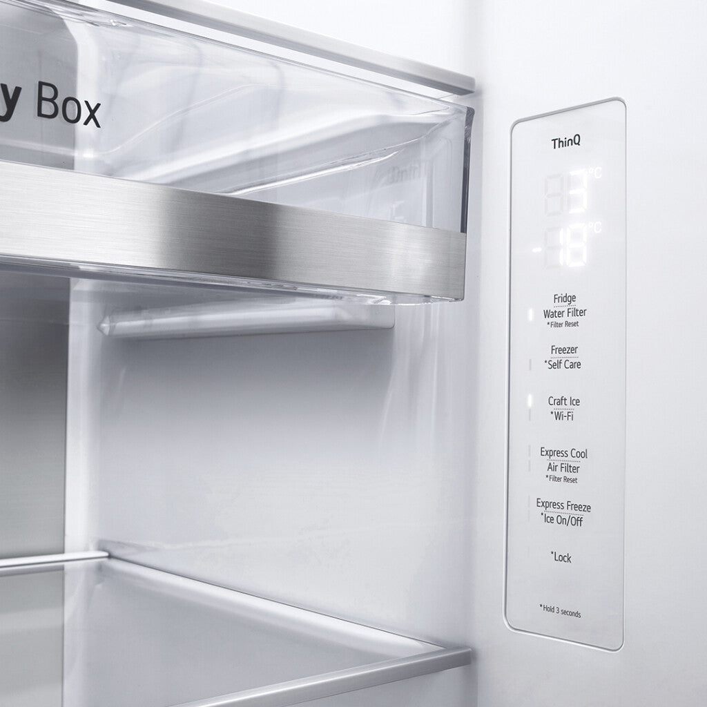 Refrigerador LG inverter InstaView 674L GS66SXSC