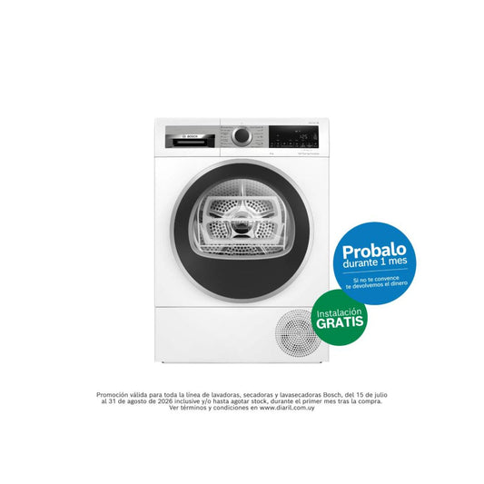 Secarropas Bosch con bomba de calor WQG245D1ES 9 kg