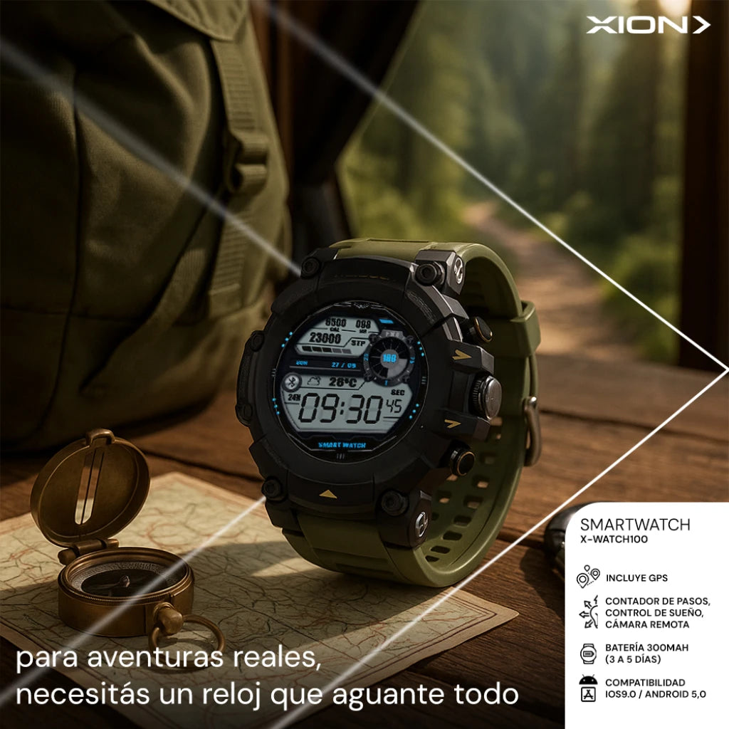 smartwatch xion watch100 incluye gps