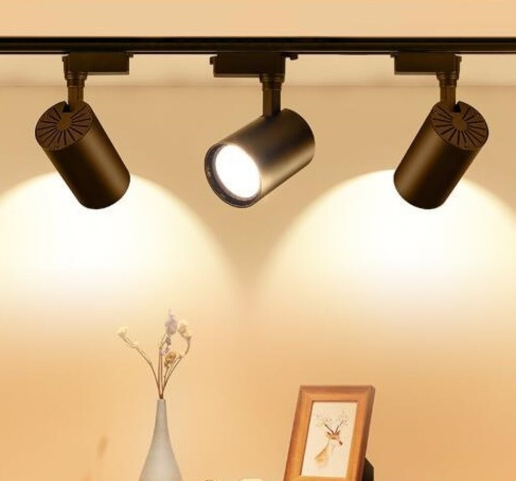 Spot de riel tracklight led 30w Luz Fría 6000K, 2 vías