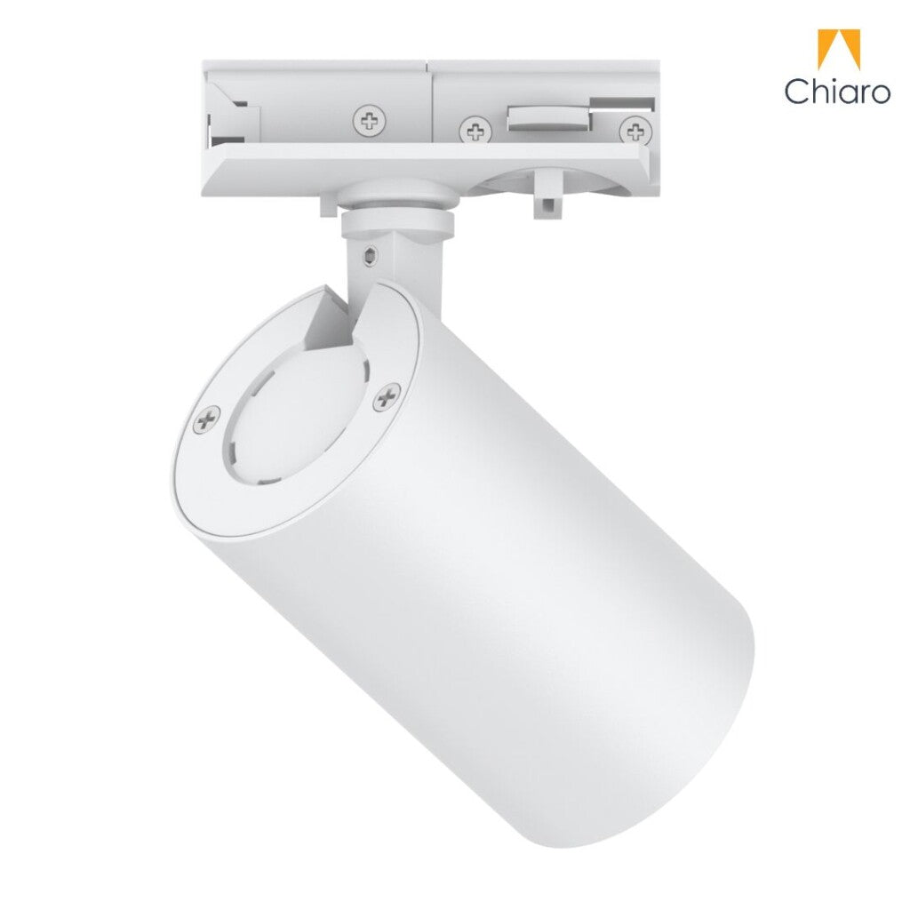Spot de riel tracklight led 8w 2700K 2 vías 30° BLANCO
