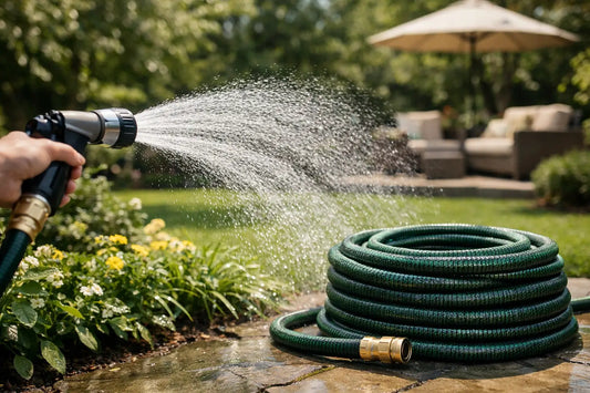 Manguera riego jardín resistente para tu hogar