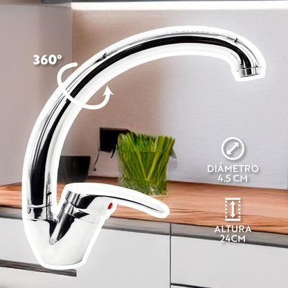 GRIFO MONOCOMANDO PARA COCINA ITALOMIX LH-824