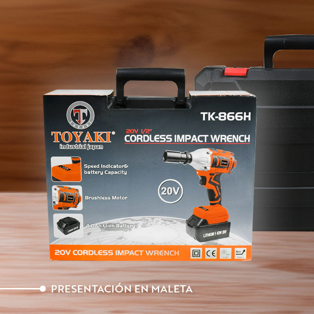 TALADRO DE IMPACTO 20V 1/2″ TOYAKI TK-866H