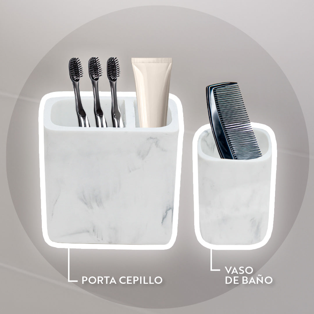 ACCESORIO CERAMICO P/BANO 4PZ LH-3649