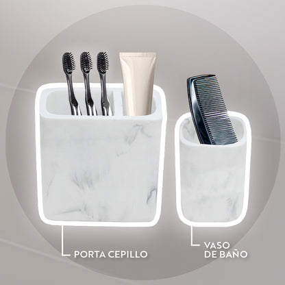 ACCESORIO CERAMICO P/BANO 4PZ LH-3649