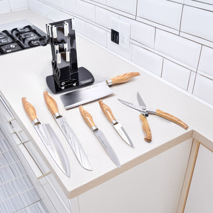 SET DE CUCHILLOS 7PZ PARA COCINA PETIRIBI LH-2781