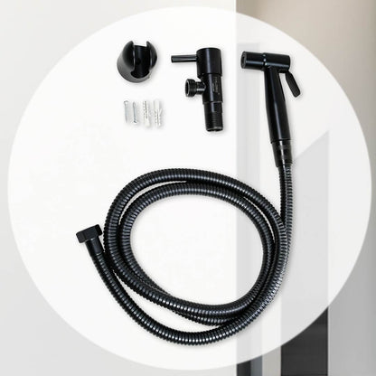 DUCHA HIGIENICA NEGRA METALICA ITALOMIX LH-3325