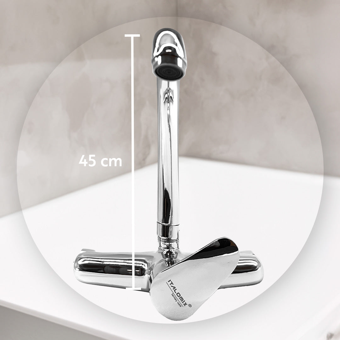 GRIFO MONOCOMANDO 20CM PARED ITALOMIX LH-3028
