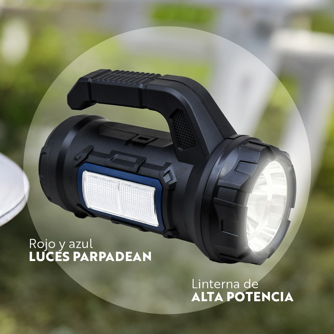 LINTERNA TIPO FOCO C/HERRAMIENTAS HM-7729G LH-3229