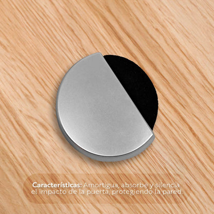 TOPE PARA PUERTA REDONDO CROMADO LH-3578