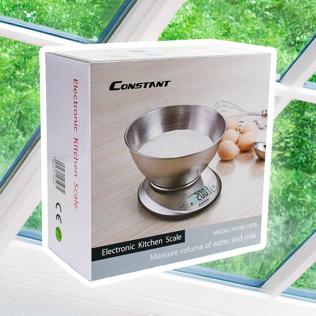BALANZA METALICA CON BOWL HASTA 5 KILOS  LH-3379