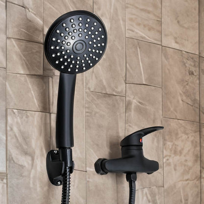 MONOCOMANDO DUCHA SIN TRANS NEGRO ITALOMIX LH-3258