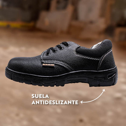 ZAPATO NEGRO PARA TRABAJO LH-1421