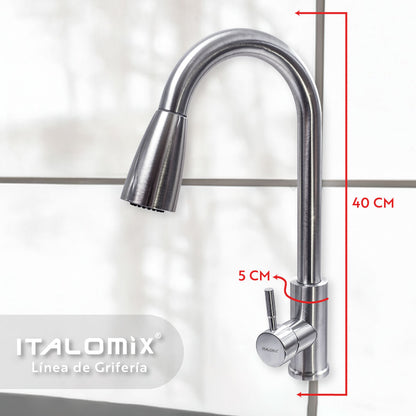 GRIFO EMPABONO ALTO C/EXTENSION ITALOMIX LH-3314