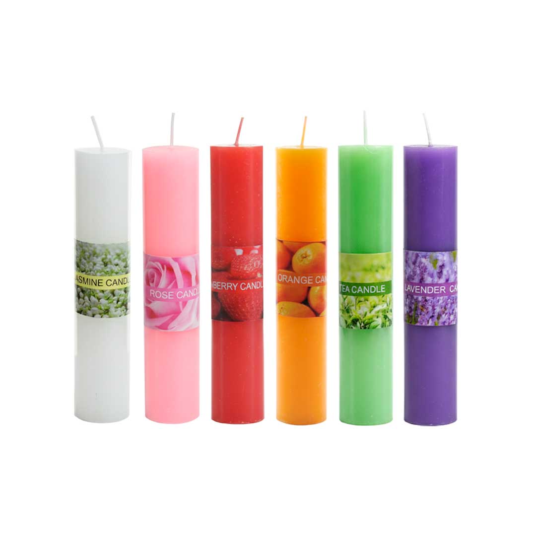 VELA 3X14.5CM COLORES SURTIDOS UNIDAD YZ018