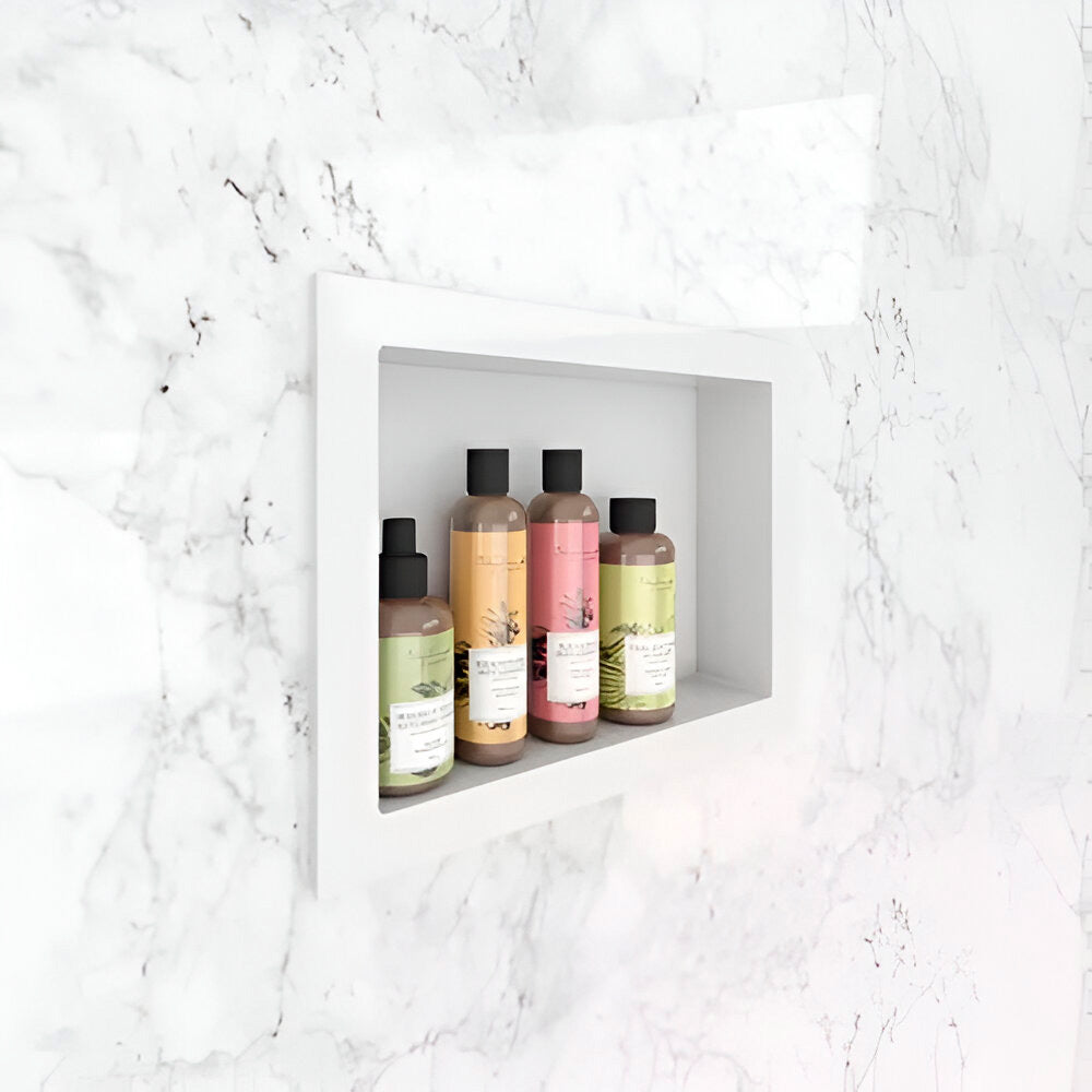 NICHO BLANCO P/EMBUTIR 30X40CM PARA BAÑO METASUL