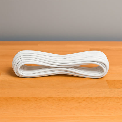 CABLE GEMELO 2X1MM BLANCO 10M CABLINU FLGE2X1B10