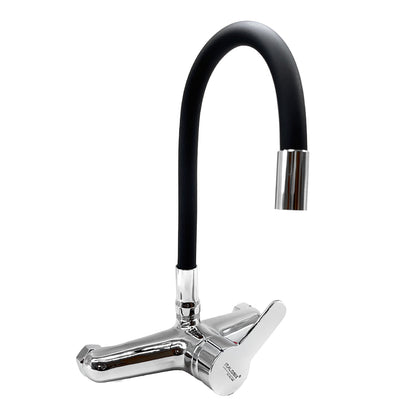 MONOCOMANDO PARED 20CM CROM/NEGRO ITALOMIX LH-3030