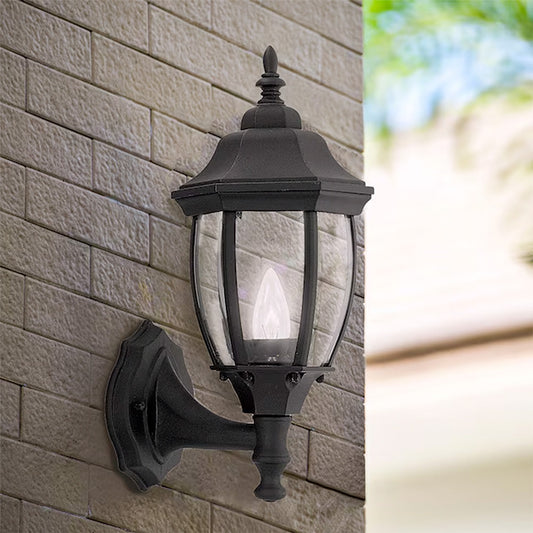 FAROL COLONIAL METALICO NEGRO LH-2067