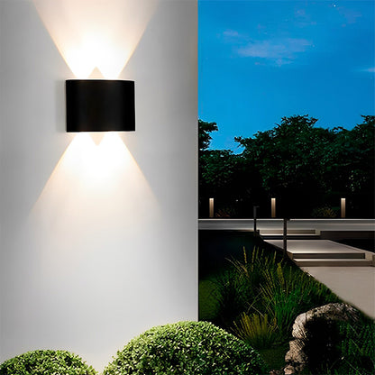 LUMINARIA BIDIRECCIONAL NEGRA 2 LUCES LH-3864